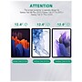 SaharaCase ZeroDamage Ultra Strong Tempered Glass Screen Protector for Samsung Galaxy Tab S8+, Clear (ZD-T00025)~#|#~sp202729615_sc7