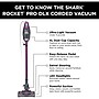 Shark Rocket Stick Vacuum Cleaner, Bagless, Fuchsia (HV371)~#|#~sp202799609_sc7