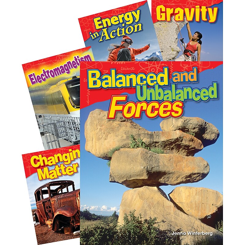 Teacher Created Materials Physical Science, Grade 3, 5-Book Set (25913) image 1