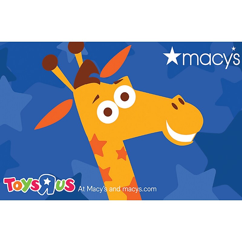 Macy's Toys R Us $25.00 Gift Card, Email Delivery image 1
