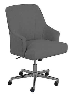 Shop Our Selection Of Gray Silver Fabric Office Chairs At Staples