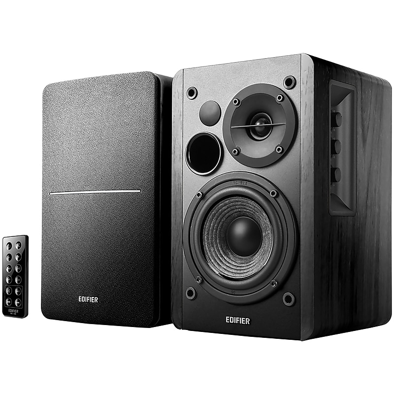 Edifier R1280DB 42-Watt-RMS Amplified Bluetooth Bookshelf Speaker System, Black (EEC4003059) image 1