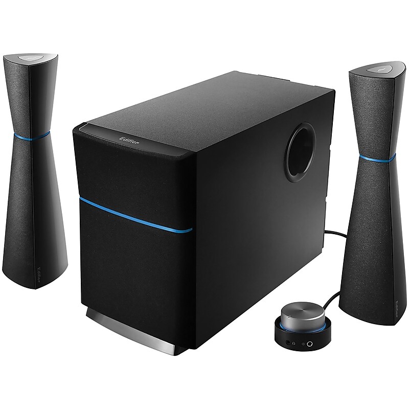 Edifier M3200 34-Watt-RMS 2.1-Channel Audio Speakers with 16-Watt Subwoofer, Black (EEC4009976) image 1