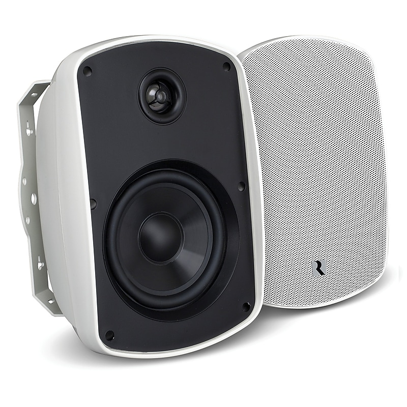Russound Acclaim 5 Series OutBack 5.25-In. 2-Way MK2 Outdoor Speakers, White (5B55mk2-W) image 1