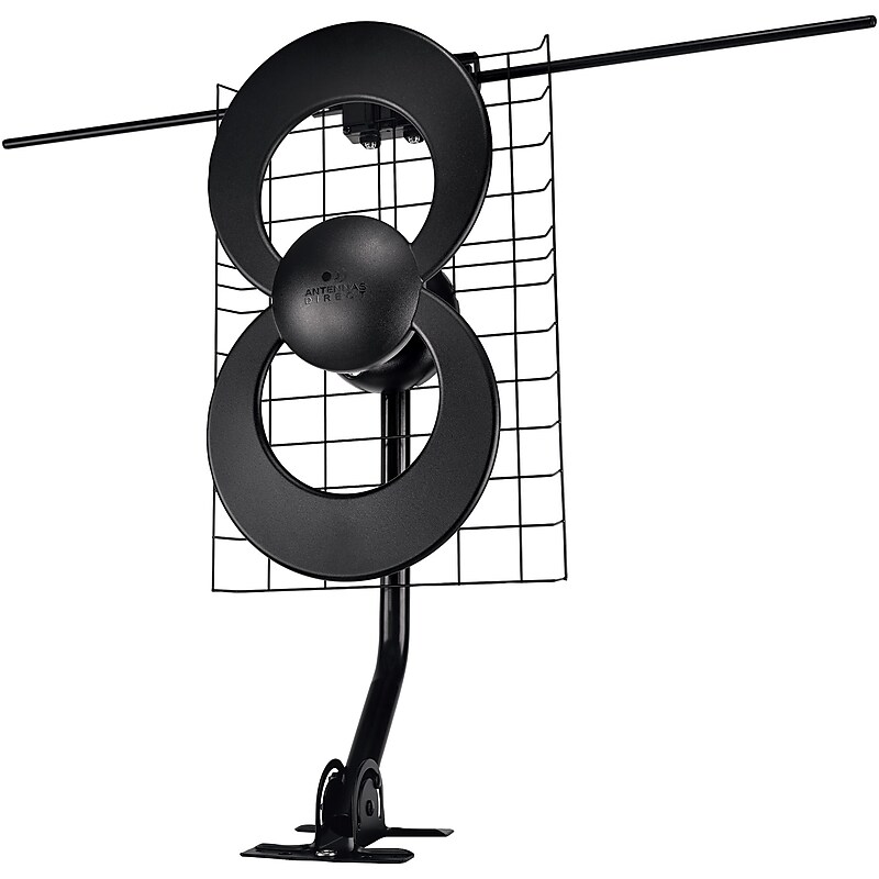 Antennas Direct ClearStream 2V UHF/VHF Indoor/Outdoor DTV Antenna with 20" Mount (C2-V-CJM) image 1