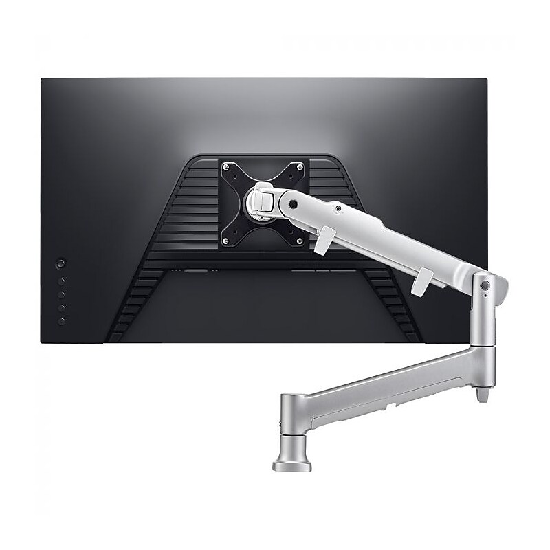 Atdec Adjustable Monitor Arm Desk Mount, Silver, Up to 20 lbs. (AWMS-DB-F-S) image 1