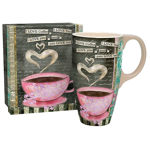 Lang Coffee Latte Mug Ceramic 18 oz Capacity (10995036267) at Staples