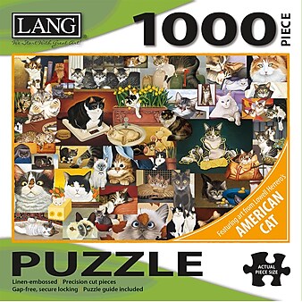 LANG AMERICAN CAT™ PUZZLE - 1000 PC (5038025)