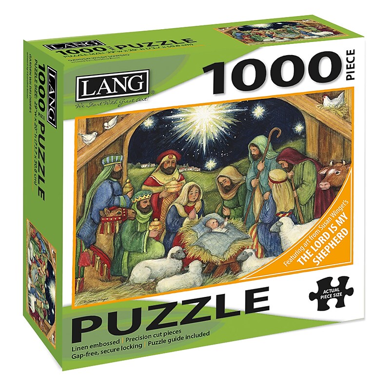 LANG NATIVITY PUZZLE - 1000 PC (5038040) image 1
