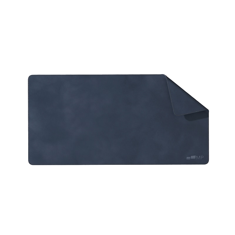 Mobile Pixels Inc. Anti-Slip PU Leather Desk Pad, 31.5" x 15.75", Set Sail Blue (115-1001P03) image 1