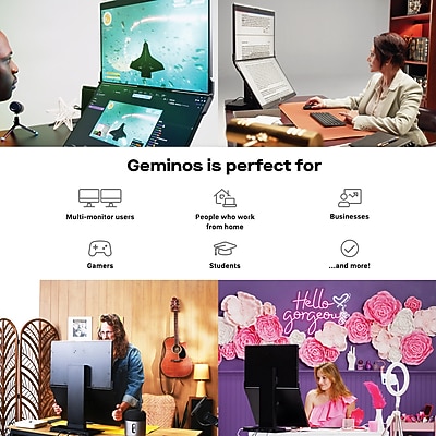 Mobile Pixels Geminos Dual Monitor - Thumbnail 3