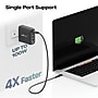 Mobile Pixels Inc. USB-C and USB-A Wall Charger, 100-Watt, Black (117-1001P01)~#|#~sp203781097_sc7