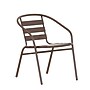 Flash Furniture Lila Restaurant Stack Chair, Bronze (TLH017CBZ)~#|#~sp204054410_sc7