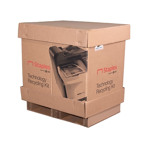 Electronics Recycling, Half Pallet Kit, Standard Certification Staples