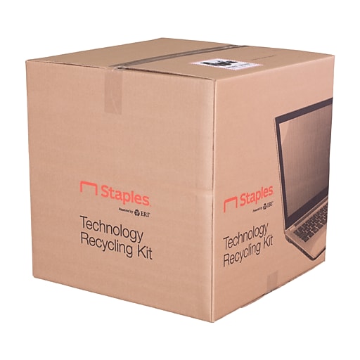 Electronics Recycling, Large Kit, Standard Certification Staples
