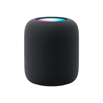 Apple HomePod, 2nd Generation, Smart Speaker, Midnight (MQJ73LL/A)