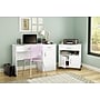 South Shore Axess Printer Cart on Wheels, Pure White (9049691)~#|#~sp20457995_sc7