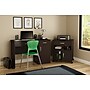 South Shore Axess Printer Cart on Wheels, Chocolate (9051691)~#|#~sp20458082_sc7
