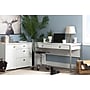 South Shore Interface Desk with 2 Drawers, White (10536)~#|#~sp20458442_sc7