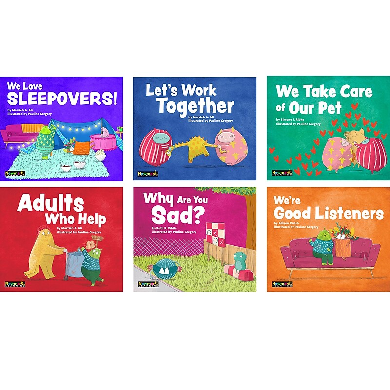 Newmark Learning MySELF Readers: I Build Positive Relationships, Paperback, 6 per Pack image 1