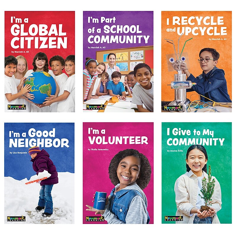 Newmark Learning MySELF Readers: I Am a Responsible Community Member, Paperback, 6 per Pack image 1