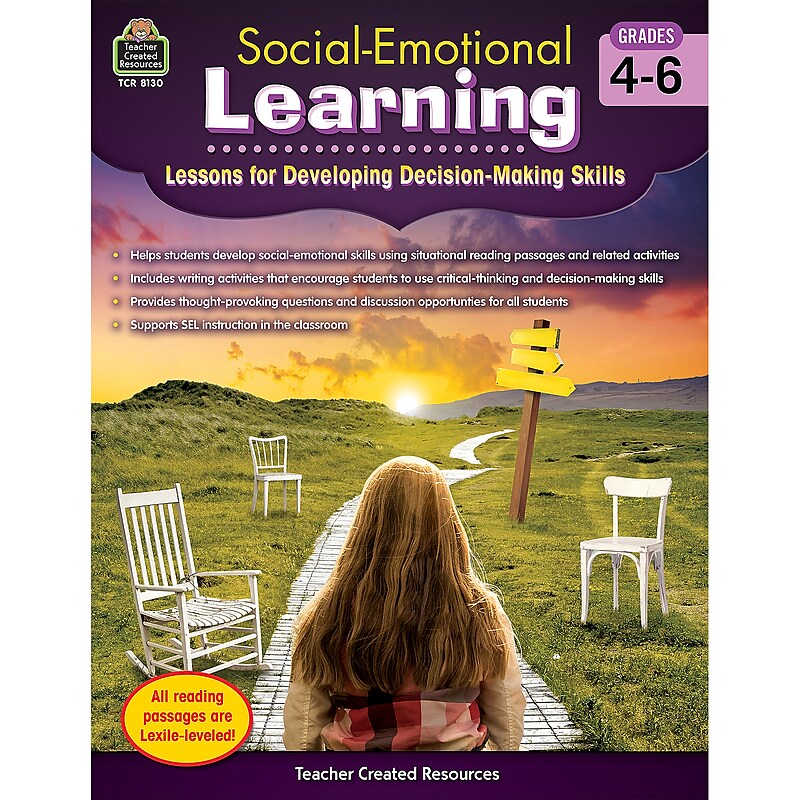 Teacher Created Resources Social-Emotional Learning: Lessons for Developing Decision-Making Skills, Grade 4-6 image 1