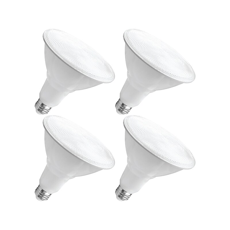 Viribright 15-Watts Daylight LED Floodlight Bulb, 4/Box (654659-4) image 1