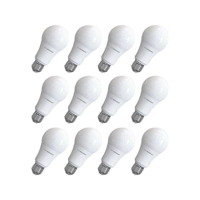 Viribright 14-Watts Daylight LED General-Purpose Bulb, Dozen (651641-12) image 1