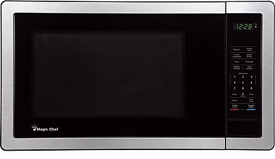 Magic Chef 1.1 cu. ft. Countertop Microwave with Digital Touch, Stainless Steel (MCPMC110MST) Simolary simolary.com