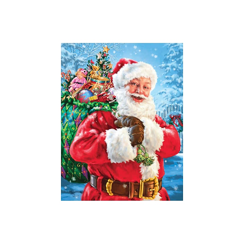 Santa's Magic Bag 400 Piece Jigsaw Puzzle image 1