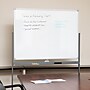 Mind Reader Mobile Double-Sided Dry-Erase Whiteboard, Aluminum Frame, 47" x 35.5" (ROLLBOARD-WHT)~#|#~sp204816088_sc7