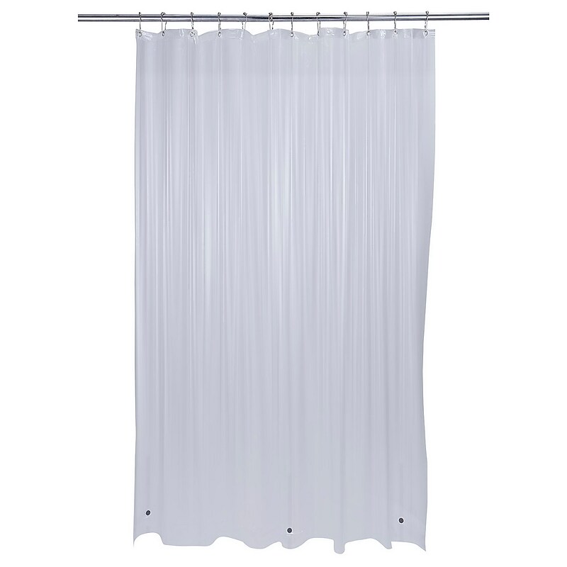 Bath Bliss Shower Liner, Heavy Grommet, Clear (5240-48) image 1