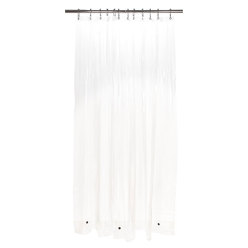 Bath Bliss Shower Curtain Liner, Premium, Clear (5360) image 1