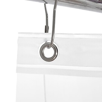 Bath Bliss Shower Curtain Liner, Premium, Clear (5360)