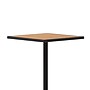 Flash Furniture Lark Commercial Grade Outdoor Bar Height Table, Faux Teak (XUHW10453232)~#|#~sp205559500_sc7
