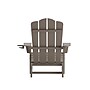 Flash Furniture Newport Adirondack Chair with Cup Holder, Brown (LEHMP104410BR)~#|#~sp205559554_sc7