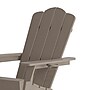 Flash Furniture Newport Adirondack Chair with Cup Holder, Brown (LEHMP104410BR)~#|#~sp205559555_sc7