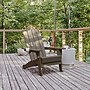 Flash Furniture Newport Adirondack Chair with Cup Holder, Brown (LEHMP104410BR)~#|#~sp205559558_sc7