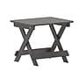 Flash Furniture Halifax Outdoor Folding Side Table, Gray (LEHMP2012162HGY)~#|#~sp205560341_sc7