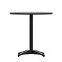 Flash Furniture Mellie Round Metal Indoor-Outdoor Table with Base, 27.5" Diameter (TLH0522BK)~#|#~sp205560371_sc7