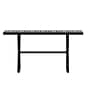 Flash Furniture Finch Commercial Grade X-Frame Outdoor Dining Table, Gray (SBTB288GRY)~#|#~sp205561434_sc7