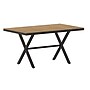 Flash Furniture Finch Commercial Grade X-Frame Outdoor Dining Table, Natural/Gray (SBTB288NAT)~#|#~sp205561436_sc7