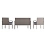 Flash Furniture Aransas Patio Lounge Set, Gray/Navy, 4 Piece/Set (JJS312GYNV)~#|#~sp205561477_sc7