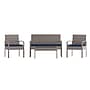 Flash Furniture Aransas Patio Lounge Set, Gray/Navy, 4 Piece/Set (JJS312GYNV)~#|#~sp205561480_sc7