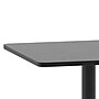 Flash Furniture Mellie Metal Indoor-Outdoor Table with Base, 23.5" Square (TLH0531BK)~#|#~sp205561635_sc7