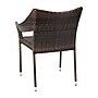 Flash Furniture Ethan Commercial Grade Stacking Patio Chair, Espresso (TTTT02ESP)~#|#~sp205561688_sc7