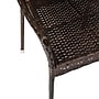 Flash Furniture Ethan Commercial Grade Stacking Patio Chairs, Espresso, 4/Pack (4TTTT02ESP)~#|#~sp205561721_sc7