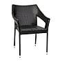 Flash Furniture Ethan Commercial Grade Stacking Patio Chairs, Black, 4/Pack (4TTTT02BK)~#|#~sp205562074_sc7
