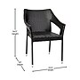 Flash Furniture Ethan Commercial Grade Stacking Patio Chairs, Black, 4/Pack (4TTTT02BK)~#|#~sp205562082_sc7