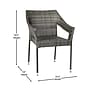 Flash Furniture Ethan Commercial Grade Stacking Patio Chairs, Gray, 2/Pack (2TTTT02GY)~#|#~sp205562100_sc7